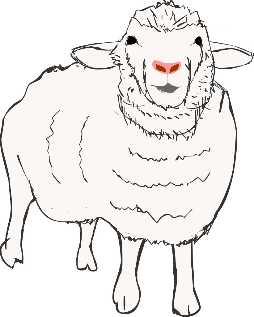 羊 ヒツジ イラスト 画像 無料