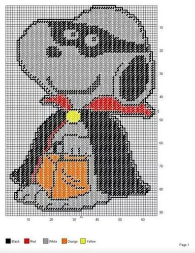 Free Printable Halloween Plastic Canvas Patterns