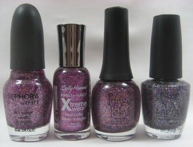 Glitter polish