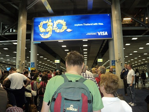Thailand Immigration at Suvarnabhumi Airport