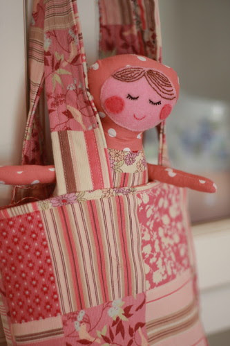 Ruby Doll and Bag