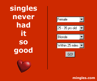 Single?  Then Go Mingle.