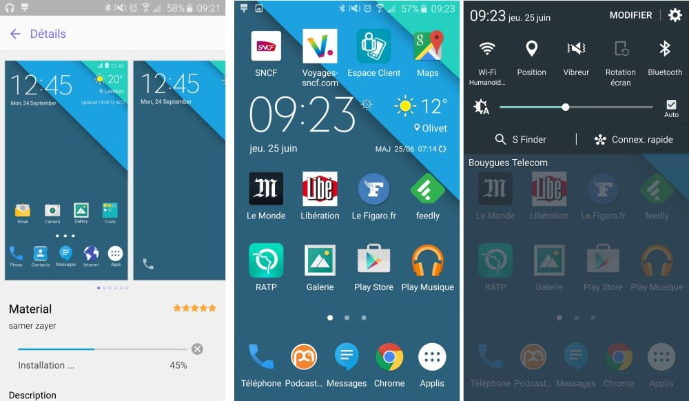 s6 Samsung Galaxy android theme stock 1
