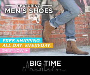 Free Shipping on The Best in Men's Shoes at Big Time!