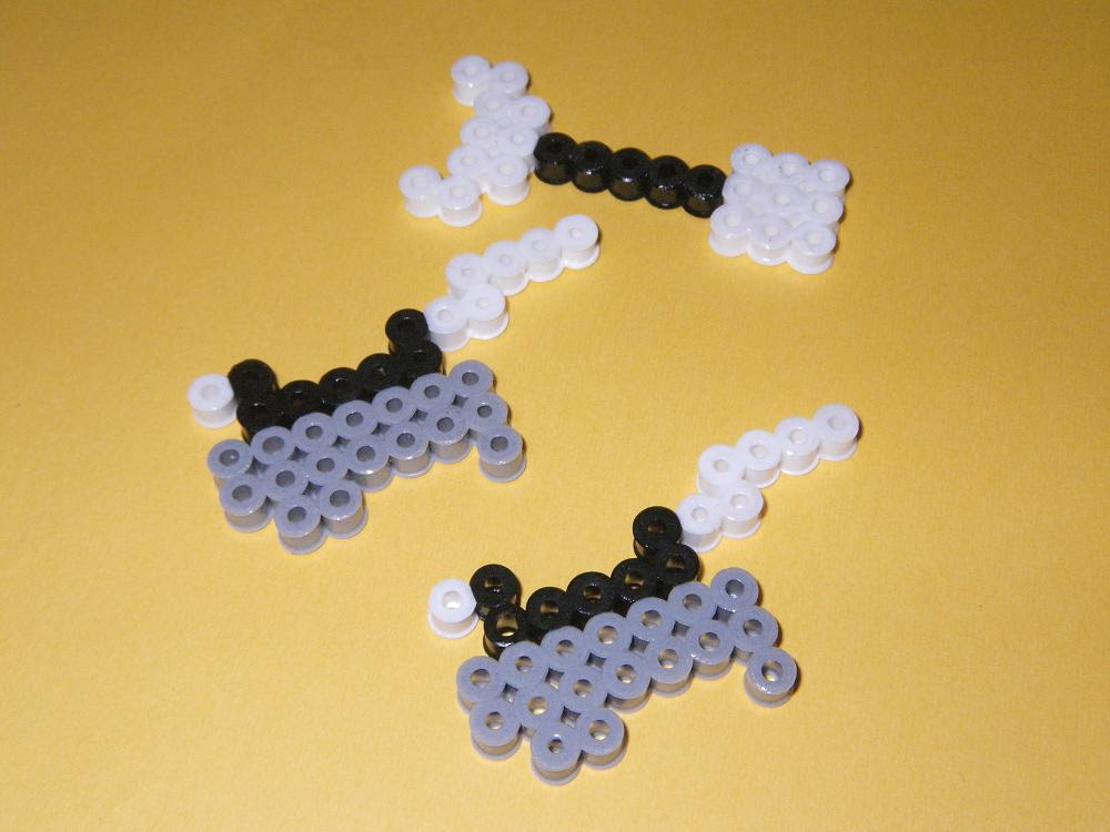 アイロンビーズ 特撮 仮面ライダーとバイク 中編 3dperlerbeadsお手軽頑固な立体アイロンビーズ