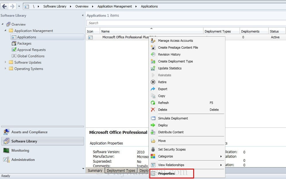 Deploy Microsoft Office 2010 Using SCCM 2012 Snap 12