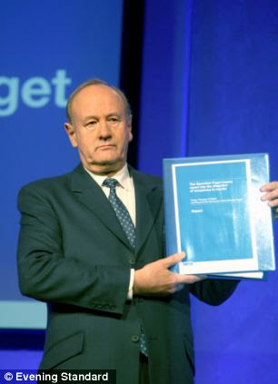 Lord Stevens released his report after three years of investigation - it concludes the couple and their chauffeur died in a traffic accident in a Paris underpass in August 1997