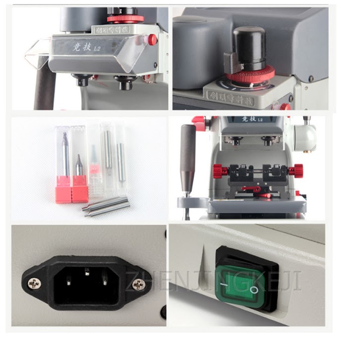 Review End mill Key Machine Aluminum Alloy Locksmith With Key Tool Boutique Locksmith Key Machine Key Machine Low Sound High Accuracy