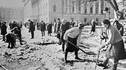 блокада ленинграда кратко