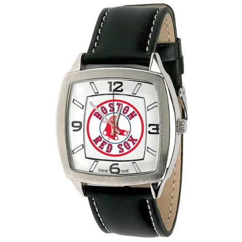 MLB Men's MLB-RET-BOS2 Retro Series Boston Red Sox Sox Logo Watch