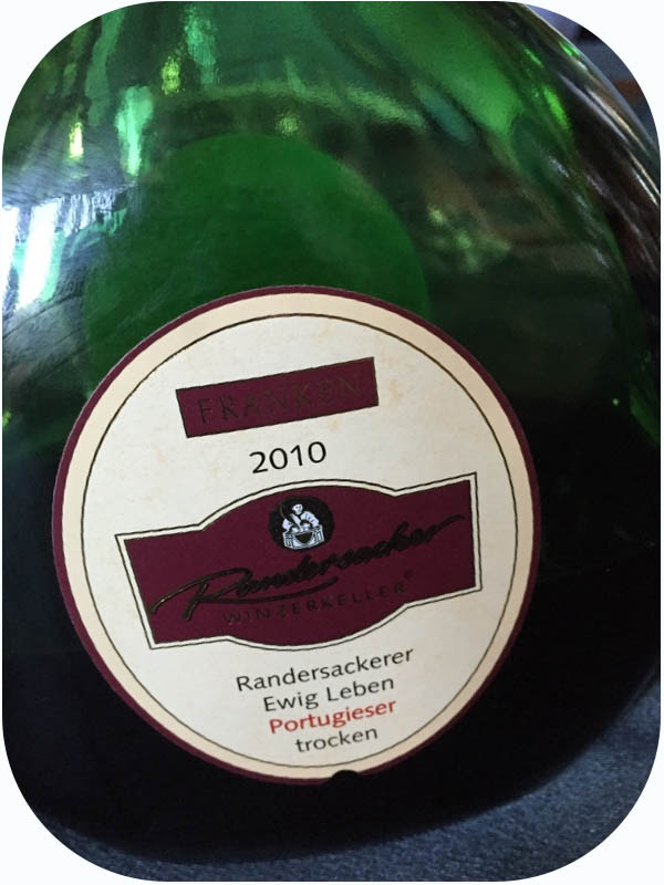2010 Winzergemeinschaft Franken, Randersacker Ewig Leben ...