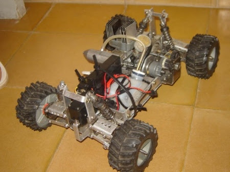 Coche rc electrico casero