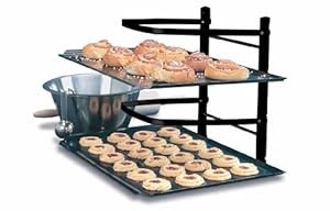 Linden Sweden Baker's 4-tier Adjustable Metal Cooling Rack