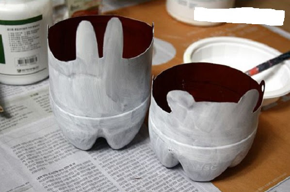  Cara  Membuat  Pot  Bunga  Dari  Botol  Bekas  BibitBunga com