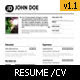 Aurelo Resume / CV Premium Template - ThemeForest Item for Sale