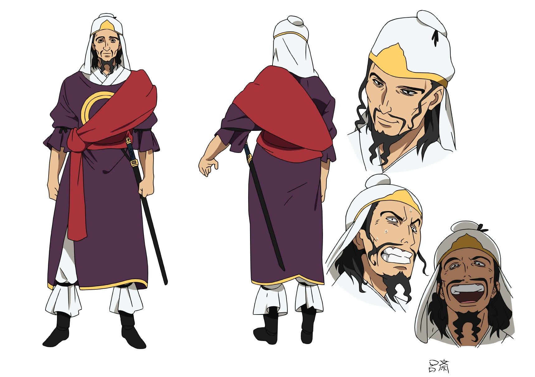 Re 情報 主要角色人設圖公開 Magi 魔奇少年哈啦板 巴哈姆特