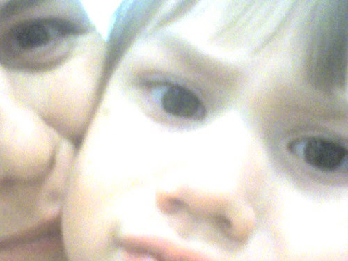 up close