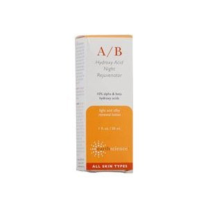Earth Science A/B Hydroxy Night Rejuvenator, 1-Ounce Glass Bottle
