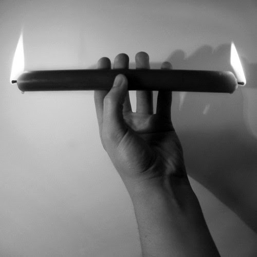 burning a candle at both ends