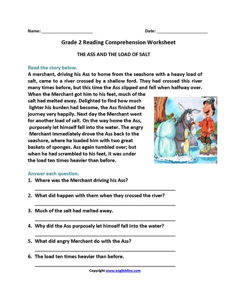  year 6 reading comprehension worksheets printable worksheet