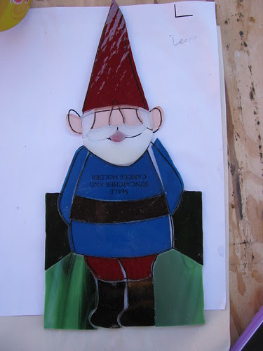 Gnome Stained Glass WIP