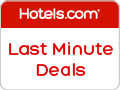 Last Minute Deals at hotels.com! 