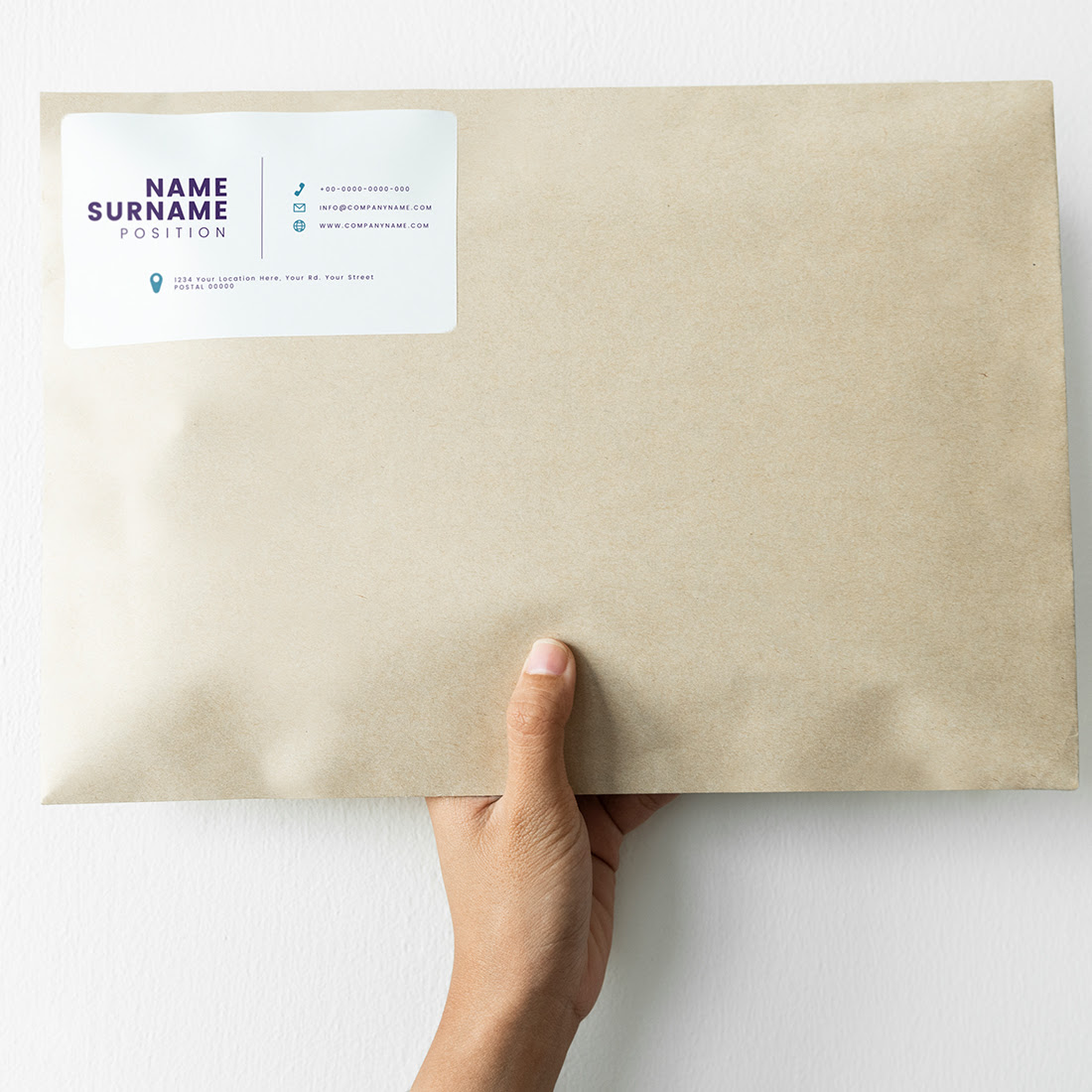 Mr-Label 99.1 x 67.7 mm Matte White Parcel Shipping Labels ...