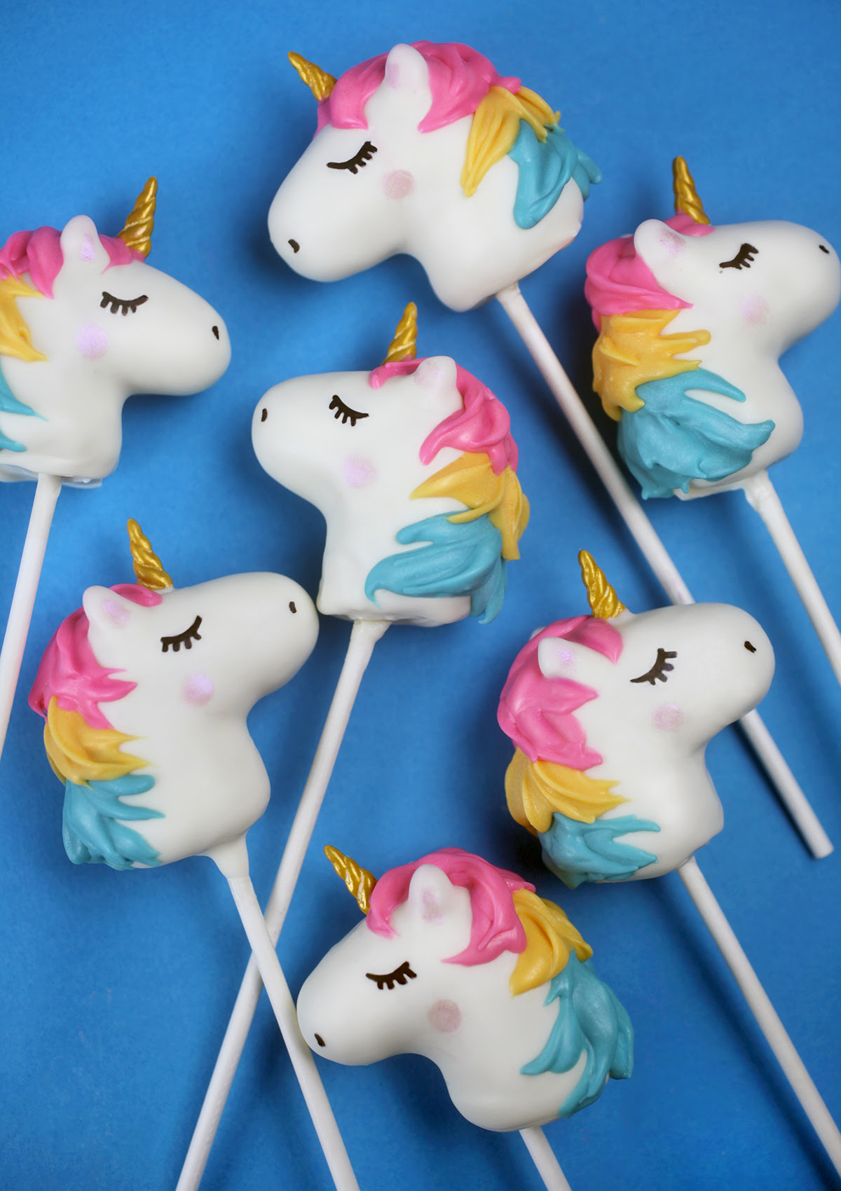 Unicorn Cake Pops Bakerella