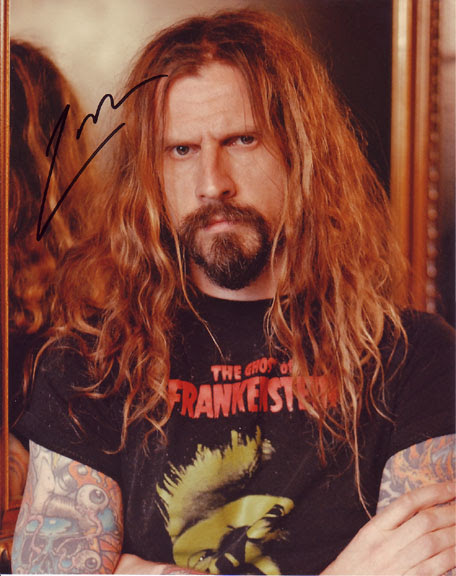 rob zombie autograph