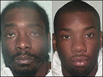 Anthony Green (left) and Carl Dobson