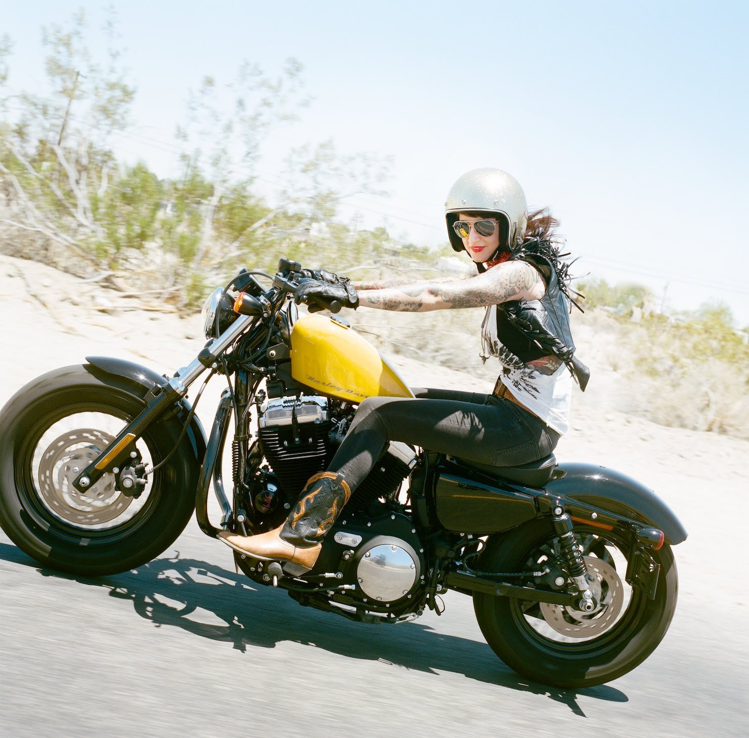 The Women's Motorcycle Exhibition by Lanakila MacNaughton