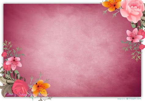 freebies koleksi background bunga sulamkaseh creative