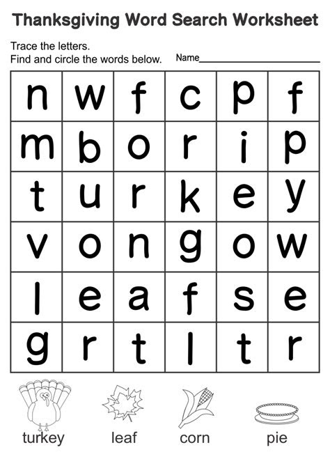 Free thanksgiving printables for kids ; 10 best free printable thanksgiving activity worksheets printableecom