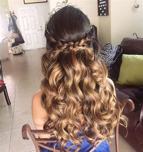 absolutely stunning quinceanera hairstyles crown