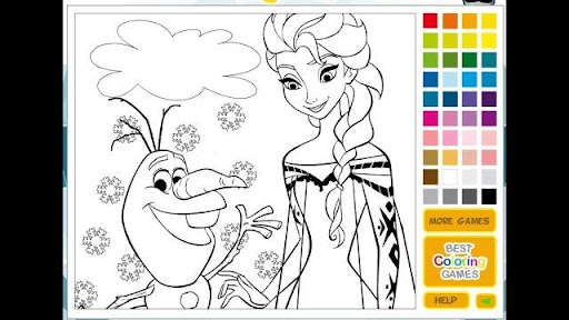 Coloring Princess Games