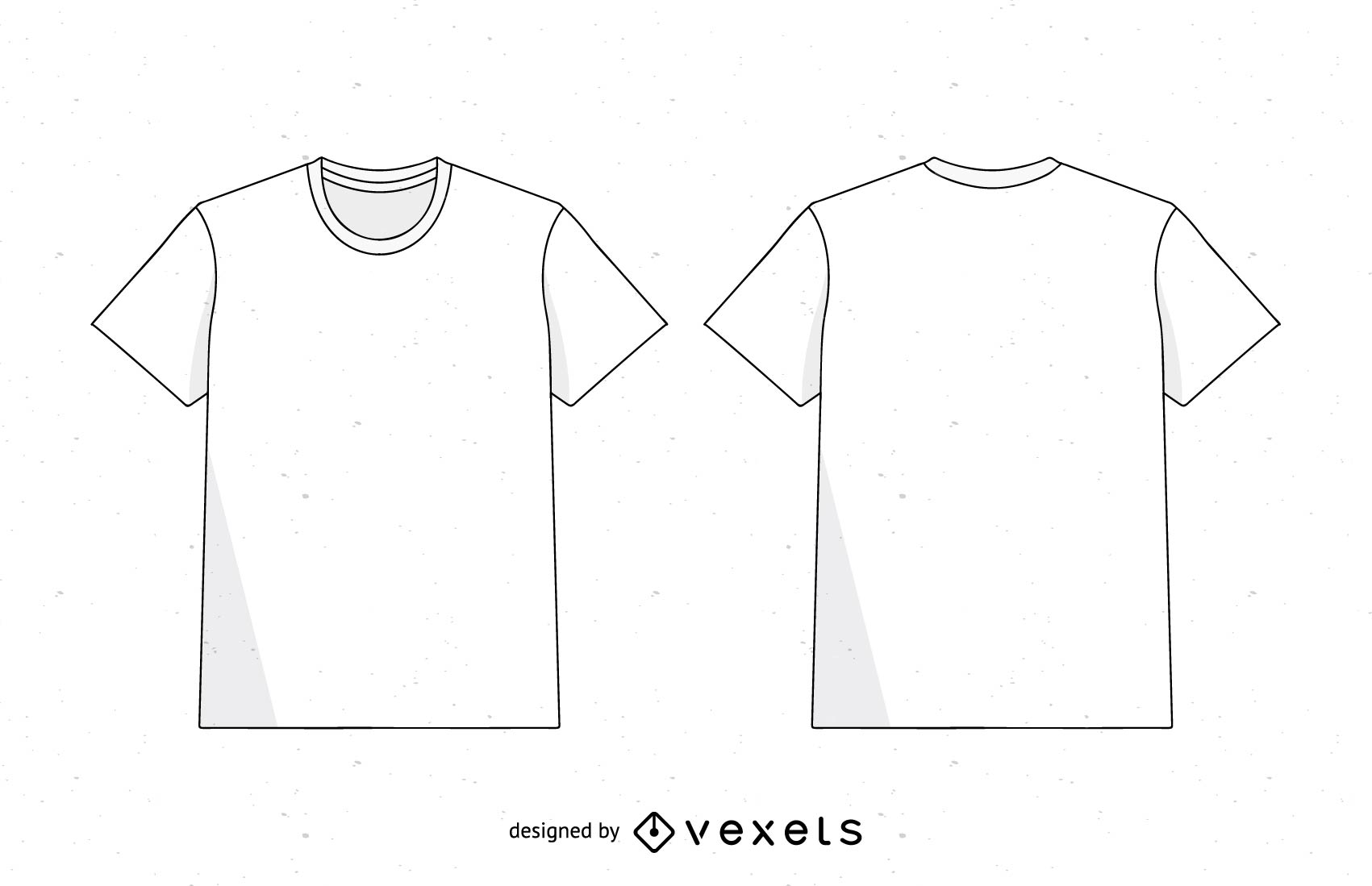 Download T Shirt Template Vector at GetDrawings | Free download