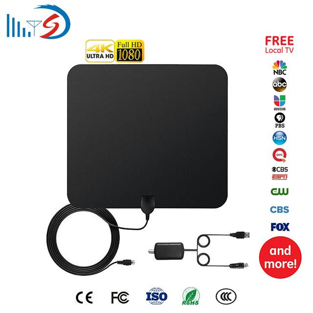 4k Full Hd Active Square Thin Film Antenna Dvb T Dtmb Antennas Shenzhen Sd Communication Equipment Co Ltd