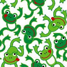 スマホ対応 カエルの壁紙用イラスト 条件付フリー素材集