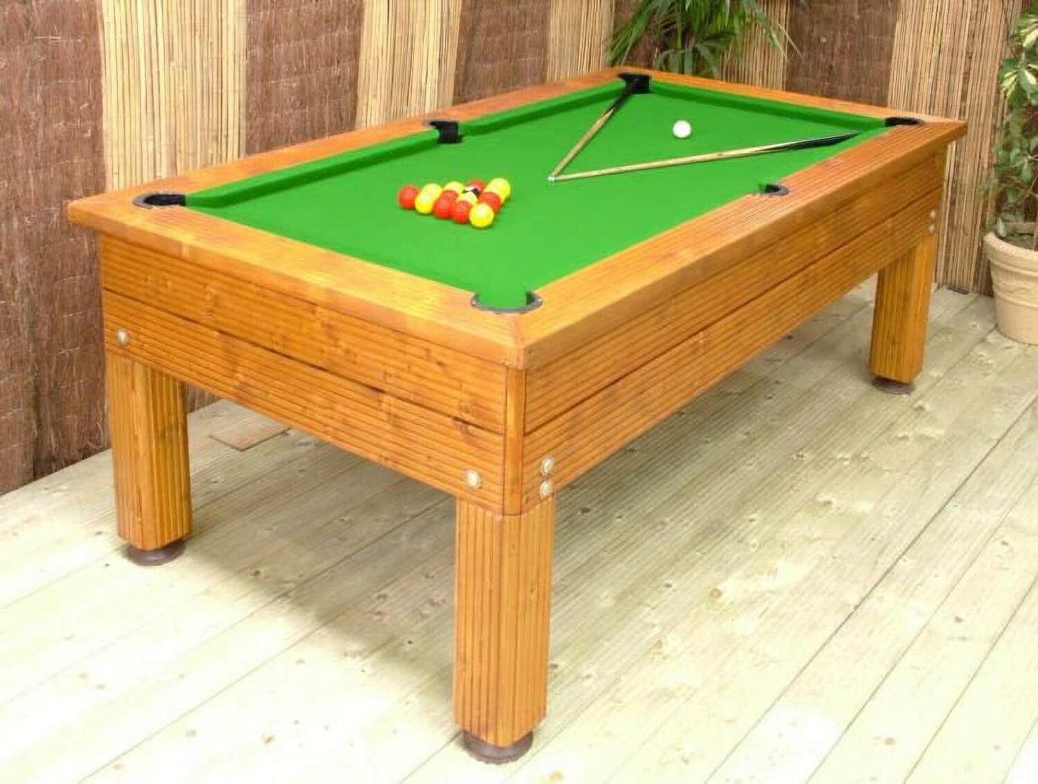 Evergreen Outdoor Pool Table - 6 ft, 7 ft, 8 ft Liberty 