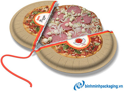 ideas unique zombie ( Design part Creative Pizza Minh Ideas  2)  Packaging Binh Packaging