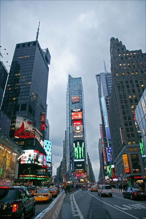 new york times square christmas. New York, Times Square
