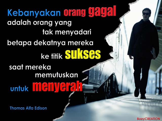 Kumpulan Gambar  Kata kata  Motivasi Bangkit Dari Kegagalan 