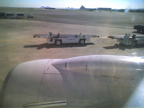Ready to leave the gate