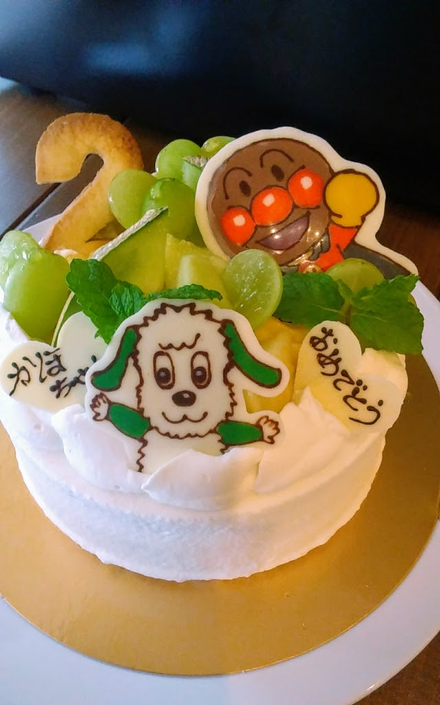ケーキスペシャル １１１ アンパンマン わんわん さくらcafe