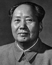 Chinese Communist Revolutionary Mao Zedong