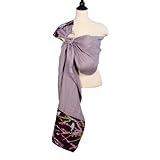 Snuggy Baby Linen Banded Ring Sling - Sparrow