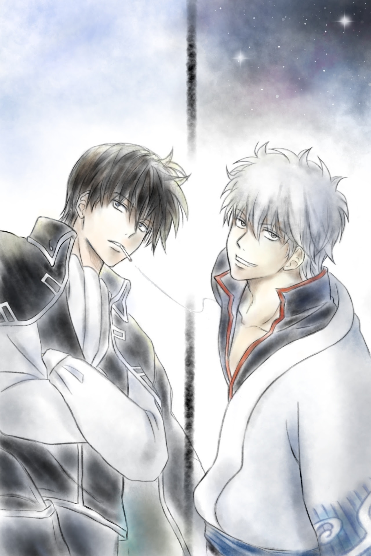 銀魂 でカラーな銀さん 土方さん 再掲 読書とジャンプ