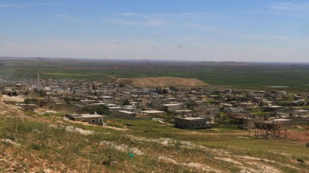 Village of al-Eis in Aleppo province (2 April 2016)