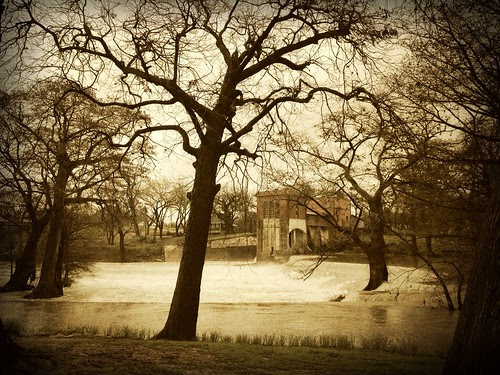 Vintage Saffold Dam Feb 18