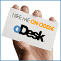 Hire me on oDesk